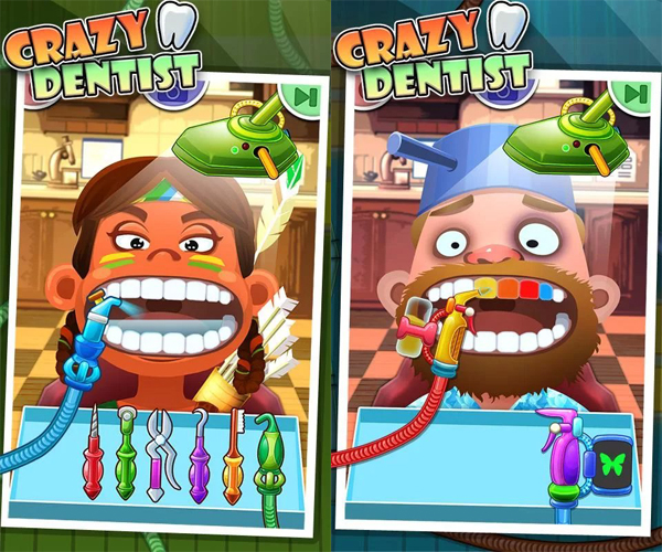 بازی آنلاین و جذاب دندان پزشک دیوانه! ( خیلی جالبه نیاین ...  ) 